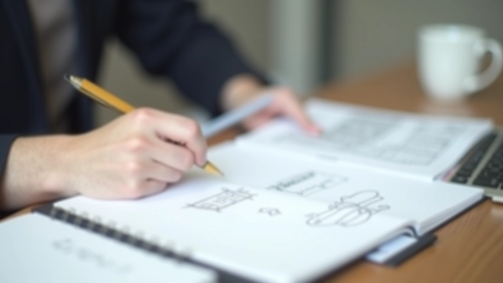 Decision framework notebook and planning materials